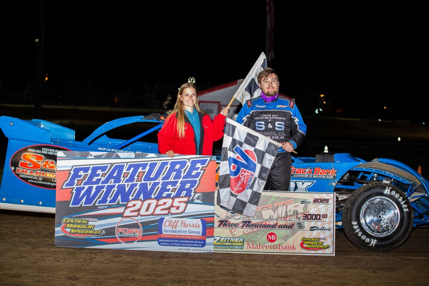 Sylman becomes 6th different winner in six SLMR races at CMS!